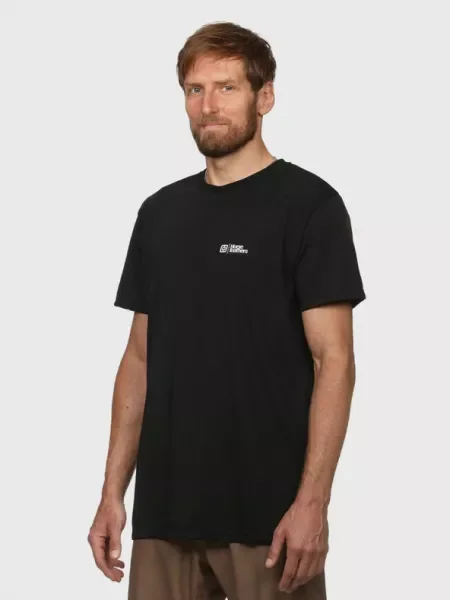 Tricou Horsefeathers Rooter T-Shirt Black S negru