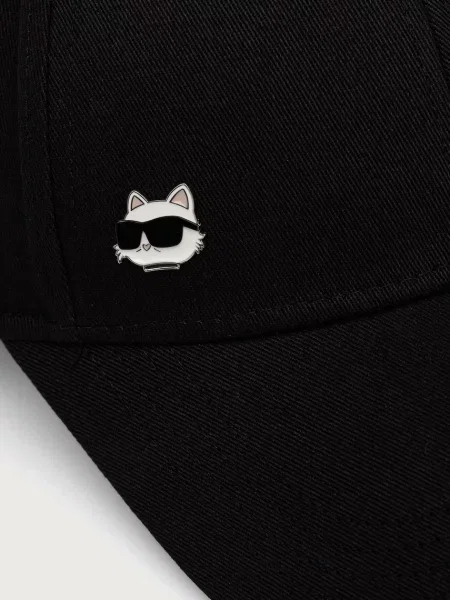 Karl Lagerfeld kapa s šiltom IKON črna