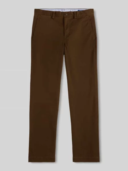 Prosty spodnie z mieszanka bawełny Polo Ralph Lauren