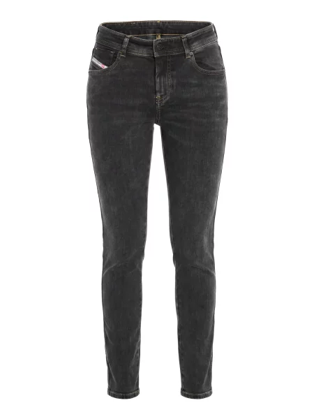 DIESEL Jeans D-SLANDY metalic gri