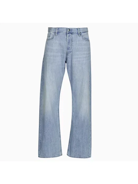 Ravne kavbojke G-star Raw modra