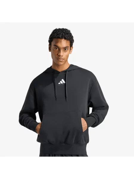 Mikina adidas Performance Category Training Graphic Hoodie UNISEX Black XL černá
