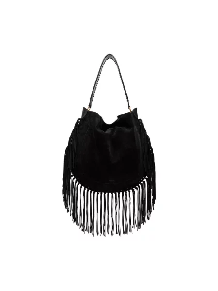 Torebka hobo Isabel Marant bez fiszbin czarna