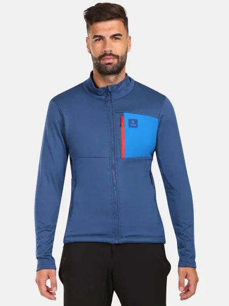 Fleece fleece melegítő felső Kilpi kék