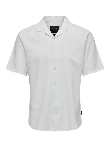 Only & Sons Cămașă CAIDEN murdar alb