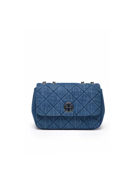 Torebka crossbody Tory Burch niebieska