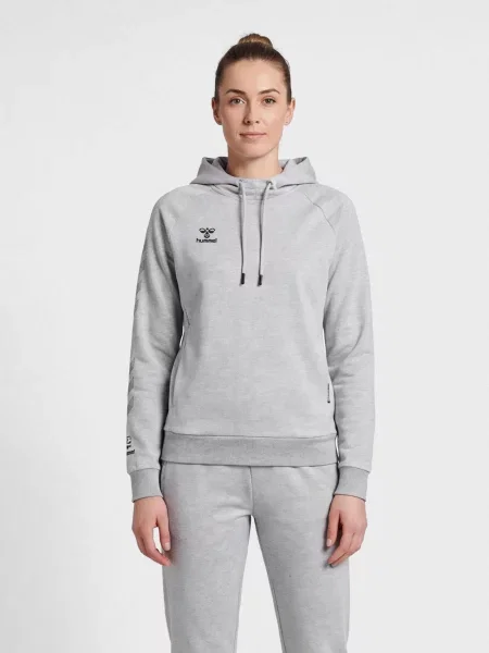 Bluza z kapturem Hummel Move Grid szara