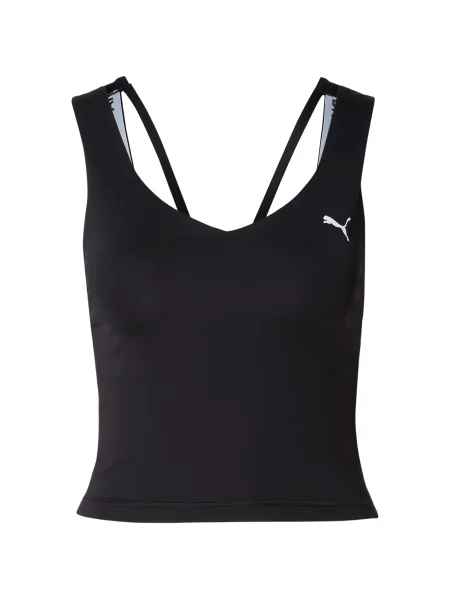 PUMA Sport top Strong negru alb