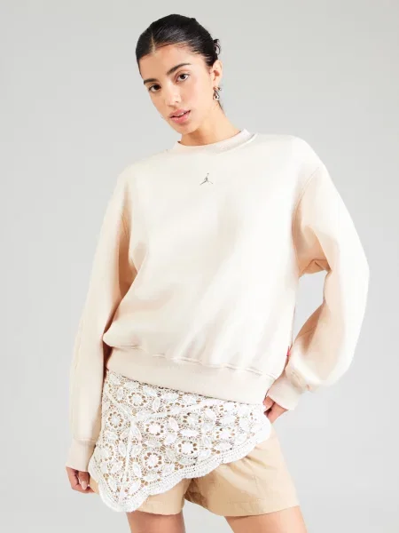 Jordan Mikina Brooklyn Fleece perlovo biela