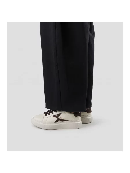 Sneakersy Alexander Smith skórzane białe