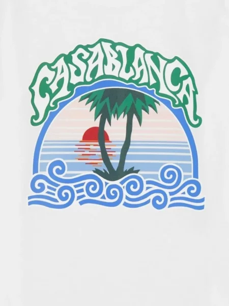 Tricou copii Casablanca alb