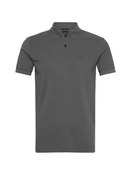 Tricou polo Boss gri