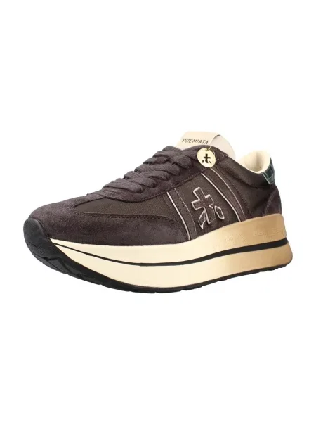 Pantofi Premiata din piele maro