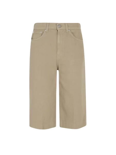 Bermudy Dondup brązowe