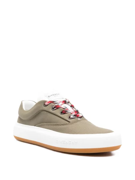 Sneakerși Givenchy din canvas verde