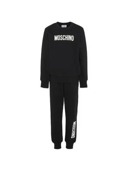 Komplet dresowy dziecięcy Moschino czarny