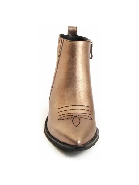 Pantofi Montevita auriu