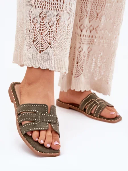 Sandali Boto brez pet zelena