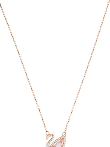 Colier Swarovski roz