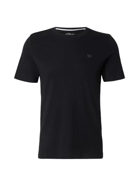 S.Oliver Majica siva črna