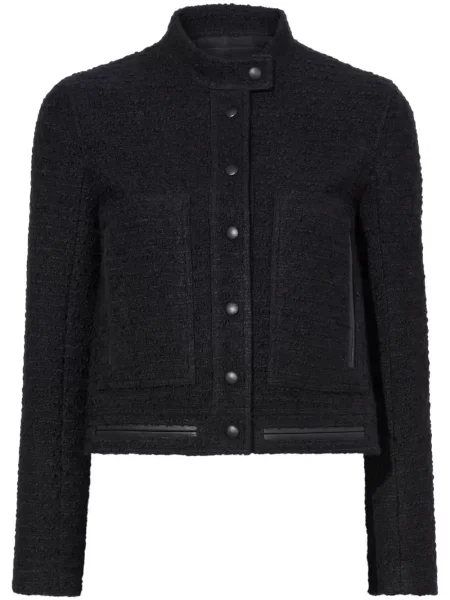 Geacă Proenza Schouler din tweed negru