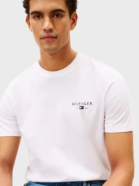Маленька футболка Tommy Hilfiger біла