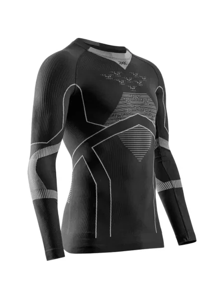 Lung tricou X-bionic cu mâneci lungi negru