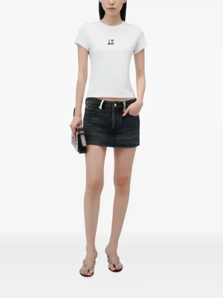 Tricou Alexander Wang alb