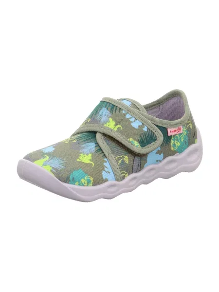 SUPERFIT Papuci de casă BUBBLE turcoaz / deschis / kaki / verde măr albastru