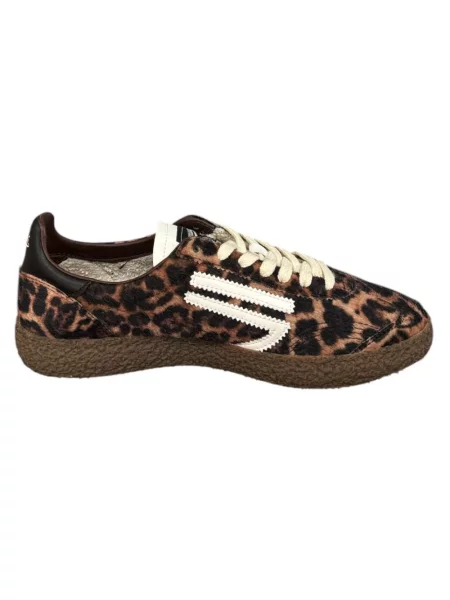 Sneakersy Puraai brązowe