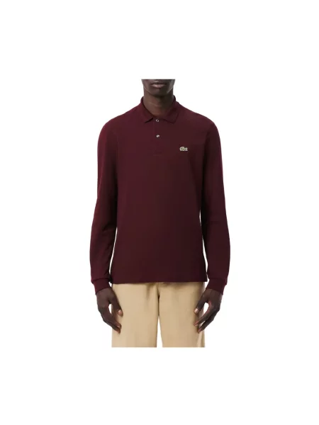 Koszulka polo Lacoste z logo czerwona