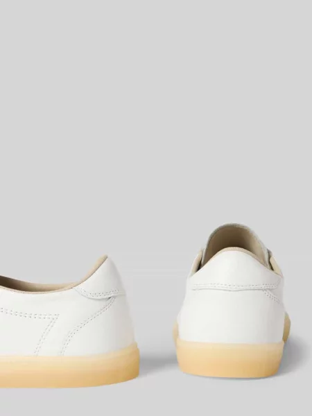Sneakersy z naturalnej skóry z wytłaczanym logo Copenhagen białe