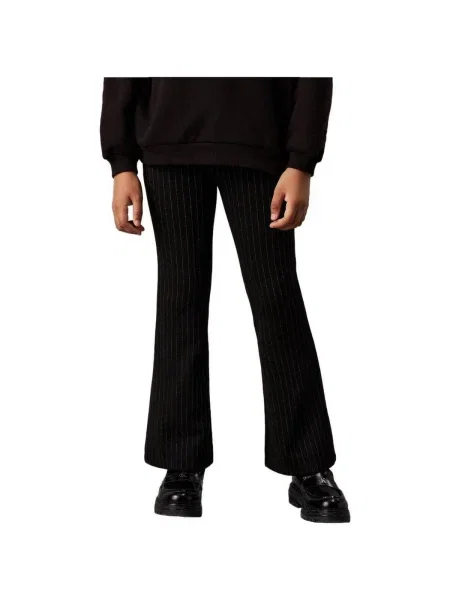 Pantaloni copii Calvin Klein Jeans negru