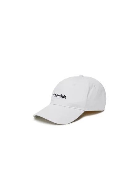 Calvin Klein Kšiltovka Logo Embroidery bílá