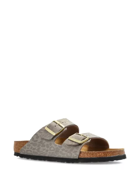 Sandale Birkenstock cu cataramă gri