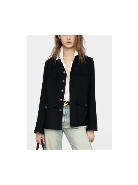 Kurtka Zadig & Voltaire niebieska
