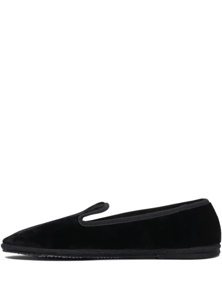 Pantofi loafer Sentier de catifea negru