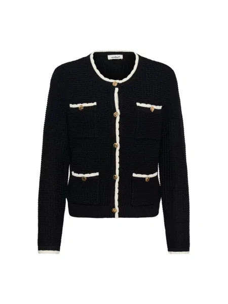 Dzianinowy sweter Soaked In Luxury czarny