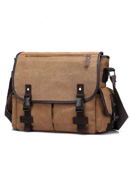 Сумка через плечо Royalbag коричневая
