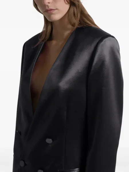 Sacou Alberta Ferretti negru