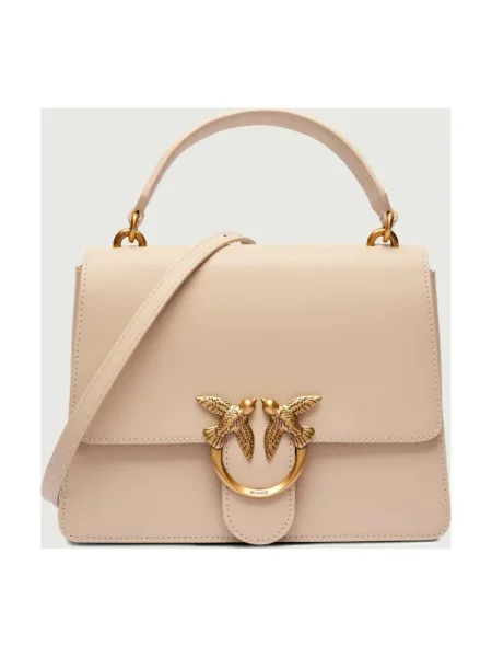 Rucsac Pinko din piele bej