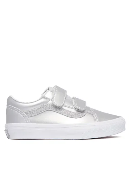 Πάνινα παπούτσια Vans Old Skool V Ασημί