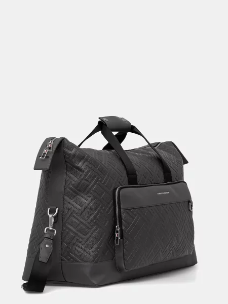 Tommy Hilfiger torba iz umetnega usnja siva