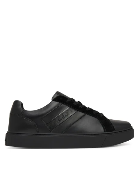 Calvin Klein Сникърси Classic Cupsole Laceup Tape черен