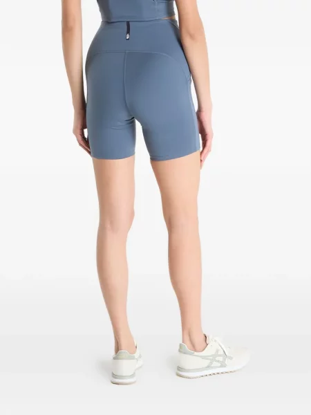 Kratke hlače The North Face visoki struk plava