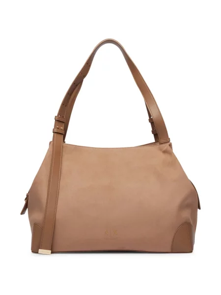 Geantă Armani Exchange bej