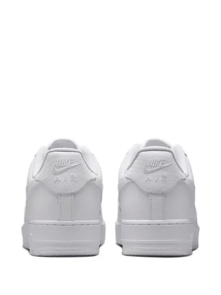 Кожени маратонки Nike Air Force 1 камъни бяло