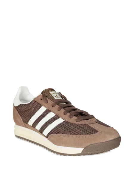 Sneakerși Adidas cu dungi maro