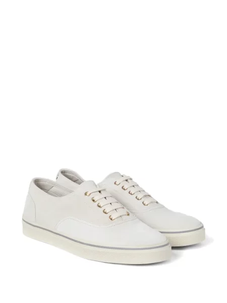 Sneakerși Brunello Cucinelli din piele de căprioară