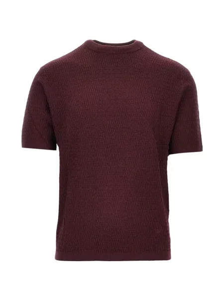 Kratak džemper Emporio Armani crvena